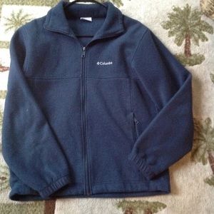 Columbia Zip up Navy blue jacket